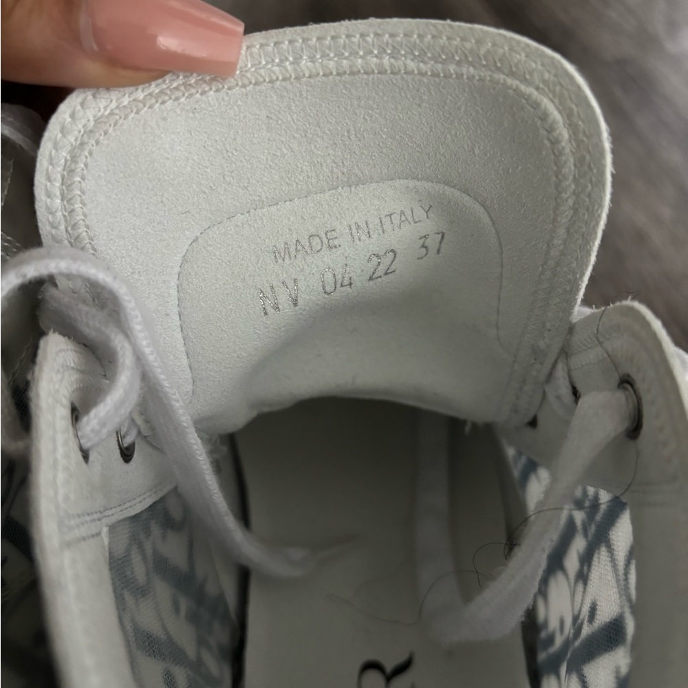 Dior Gray High-Top Sneakers - Picture 5 of 5